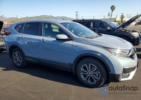 2021 Honda Cr-V Ex z USA, uszkodzony, nr VIN 7FART6H58ME000096